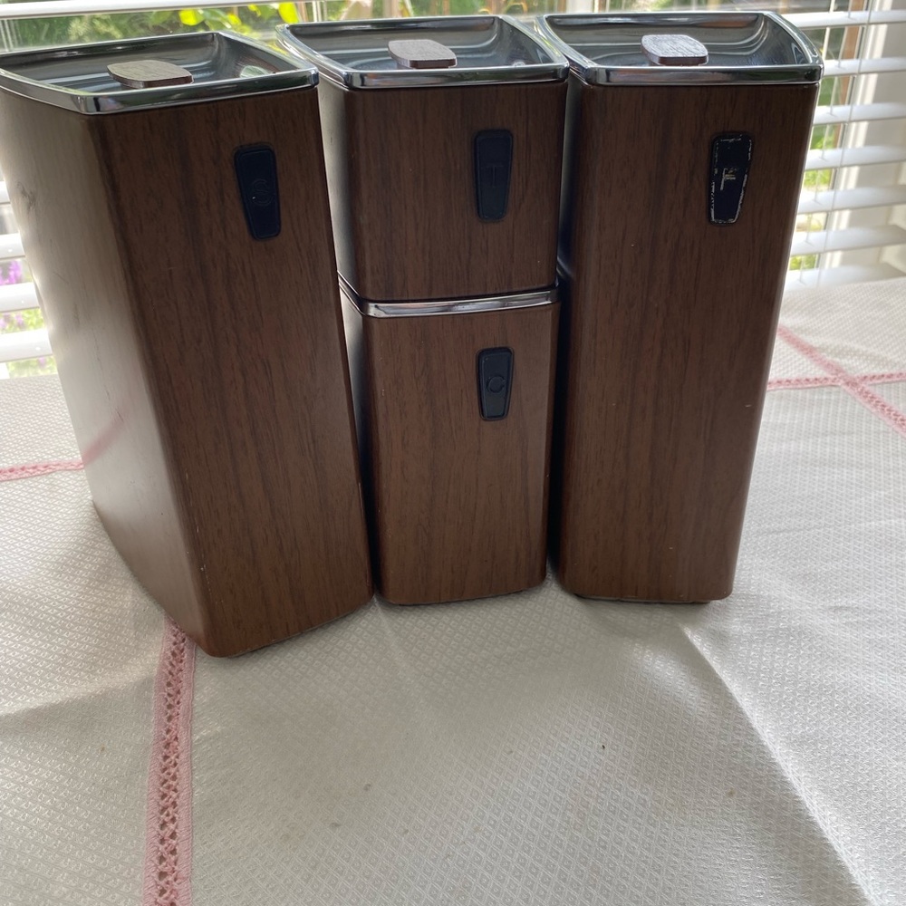 Vintage Sears canister set.
